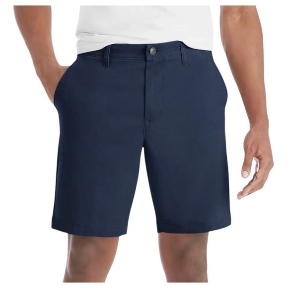 Member's Mark Other - NEW Members Mark Mens Size 38 Navy Blue Everyday Stretch Flat Front Short